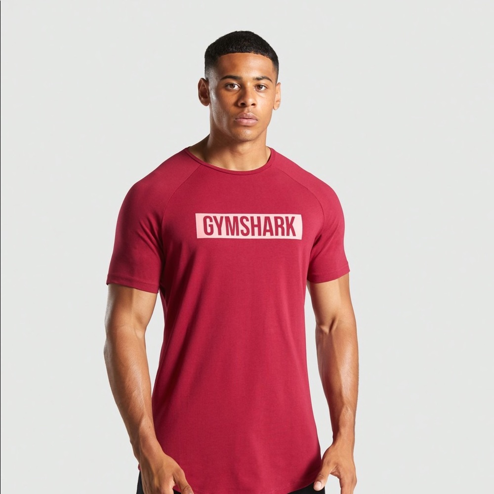 Men’s Gymshark “block tee”